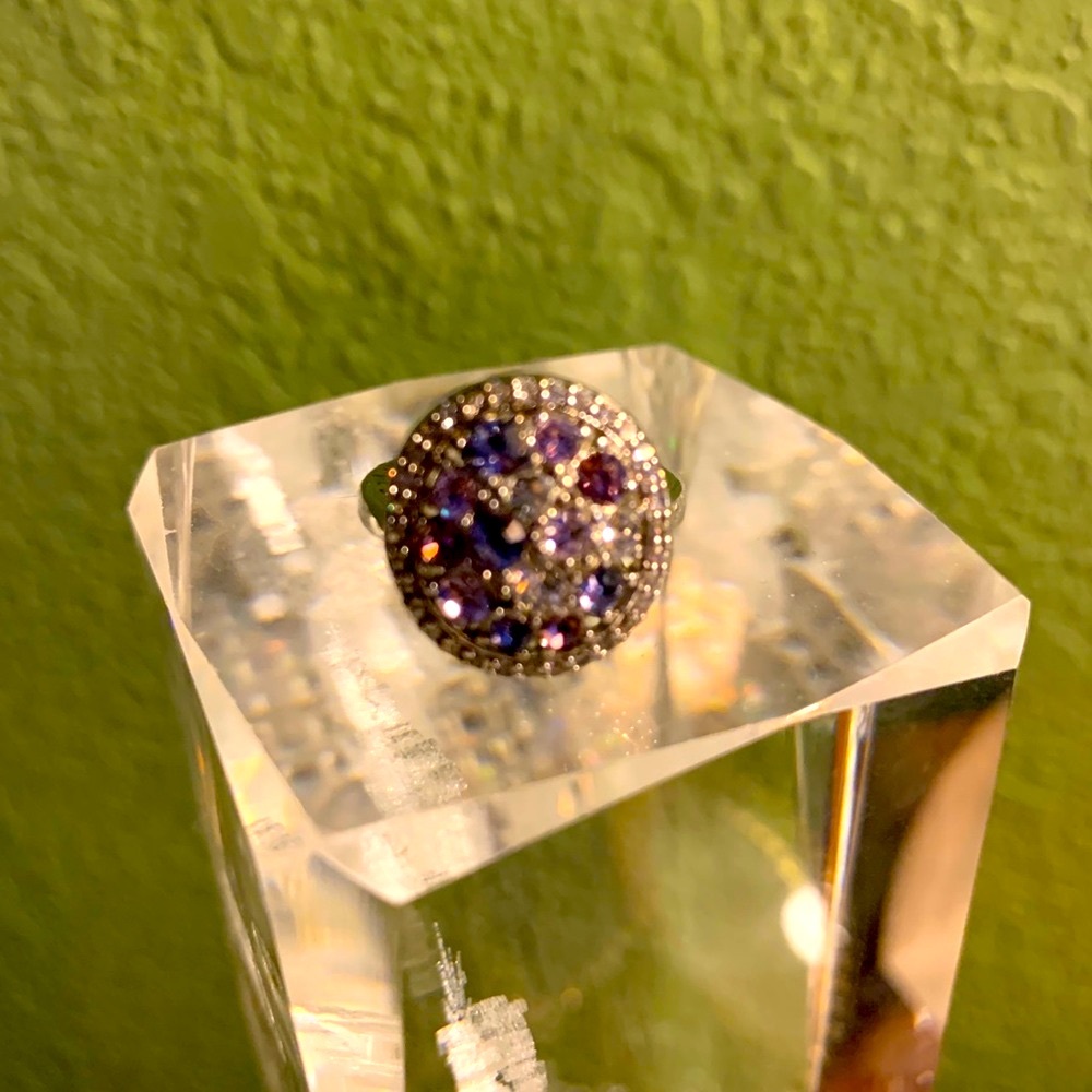Sterling silver CZ ring